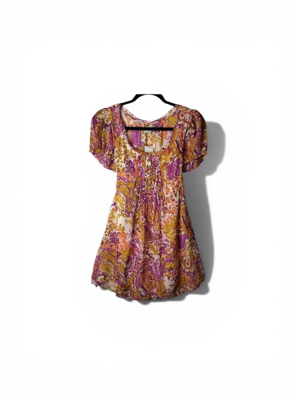 Kimchi Blue Phoebe Babydoll Mini Dress - M